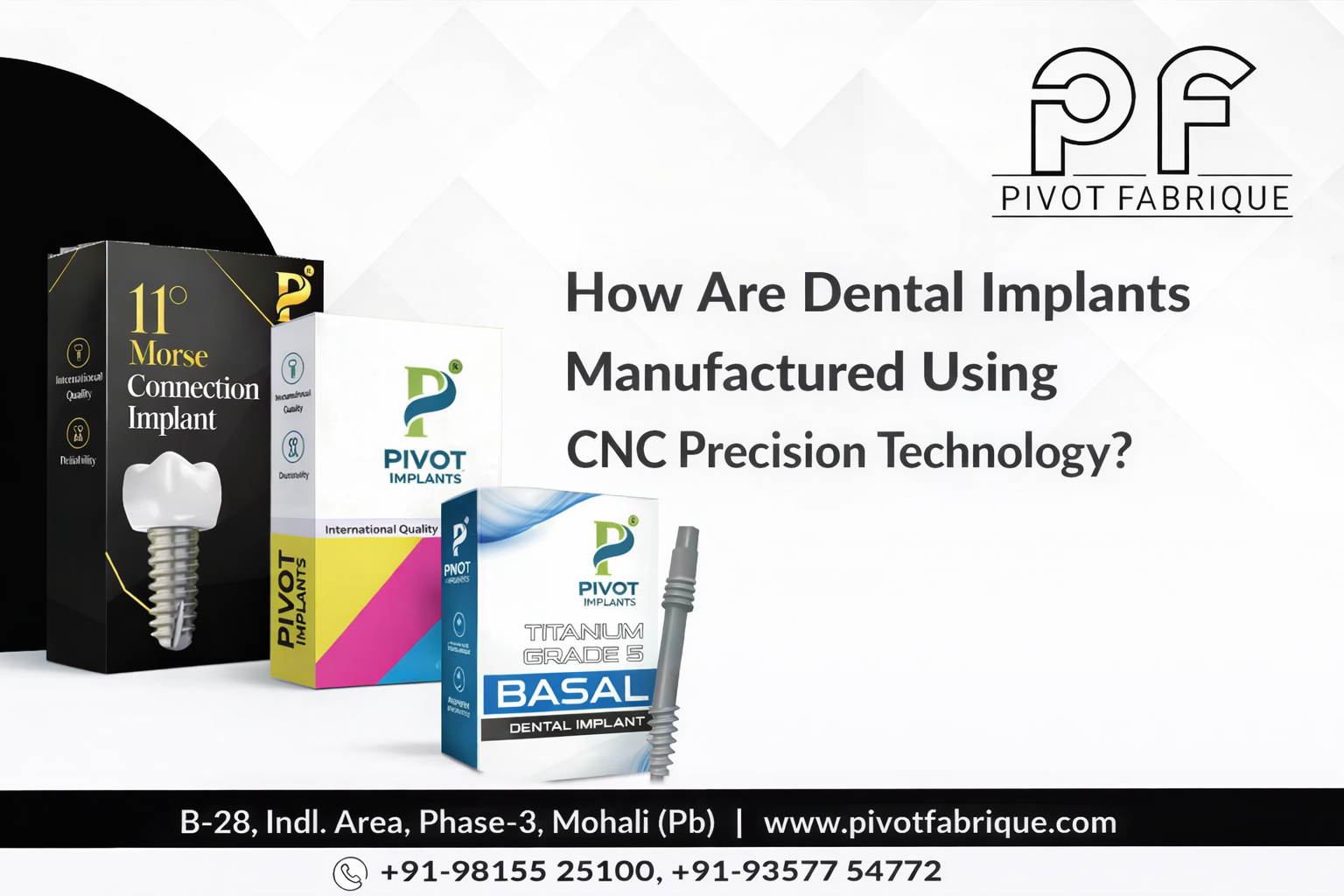 How Are Dental Implants Manufactured Using CNC Precision Technology?