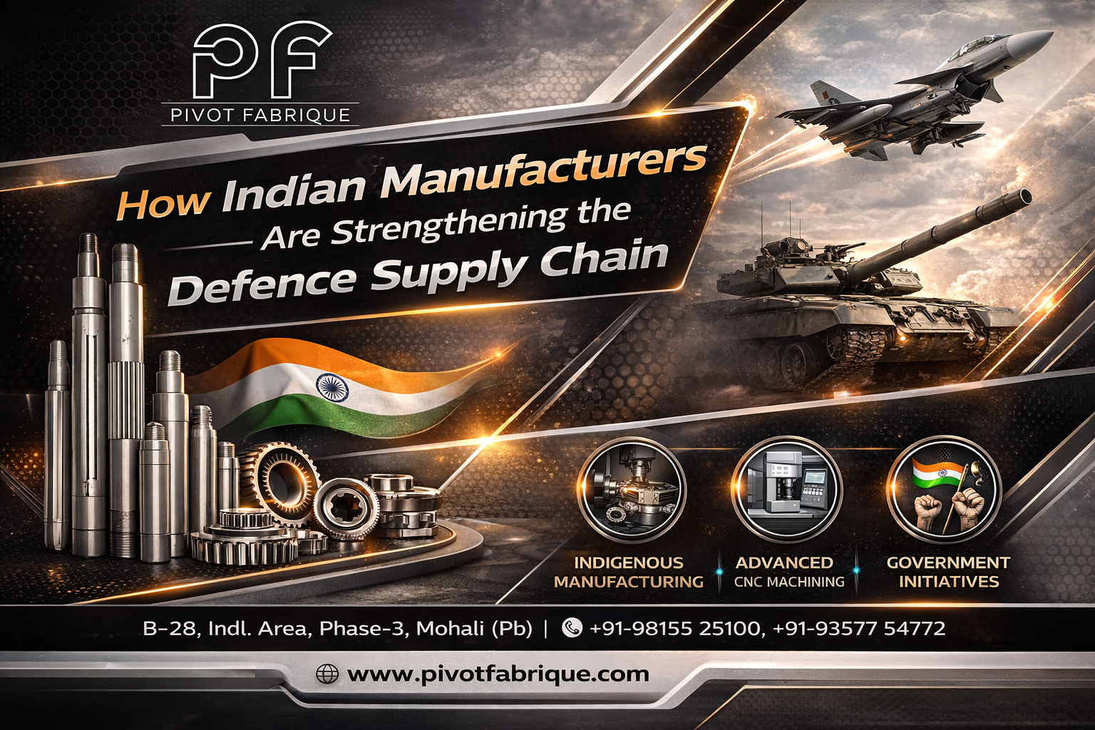 Defence Parts Manufacturing Companies in India