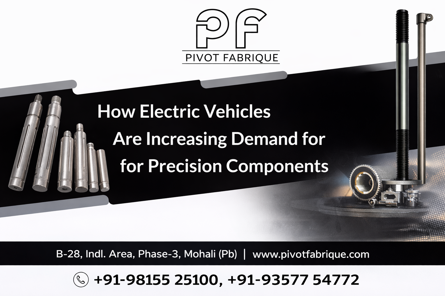 Precision Component Manufacturers for EV vehicles