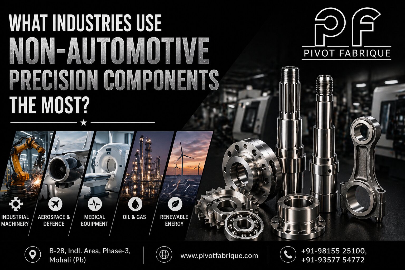What Industries Use Non-Automotive Precision Components the Most?