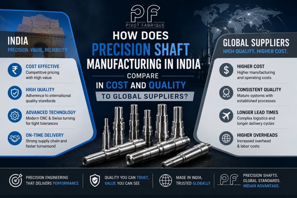 How Does Precision Shaft Manufacturing in India