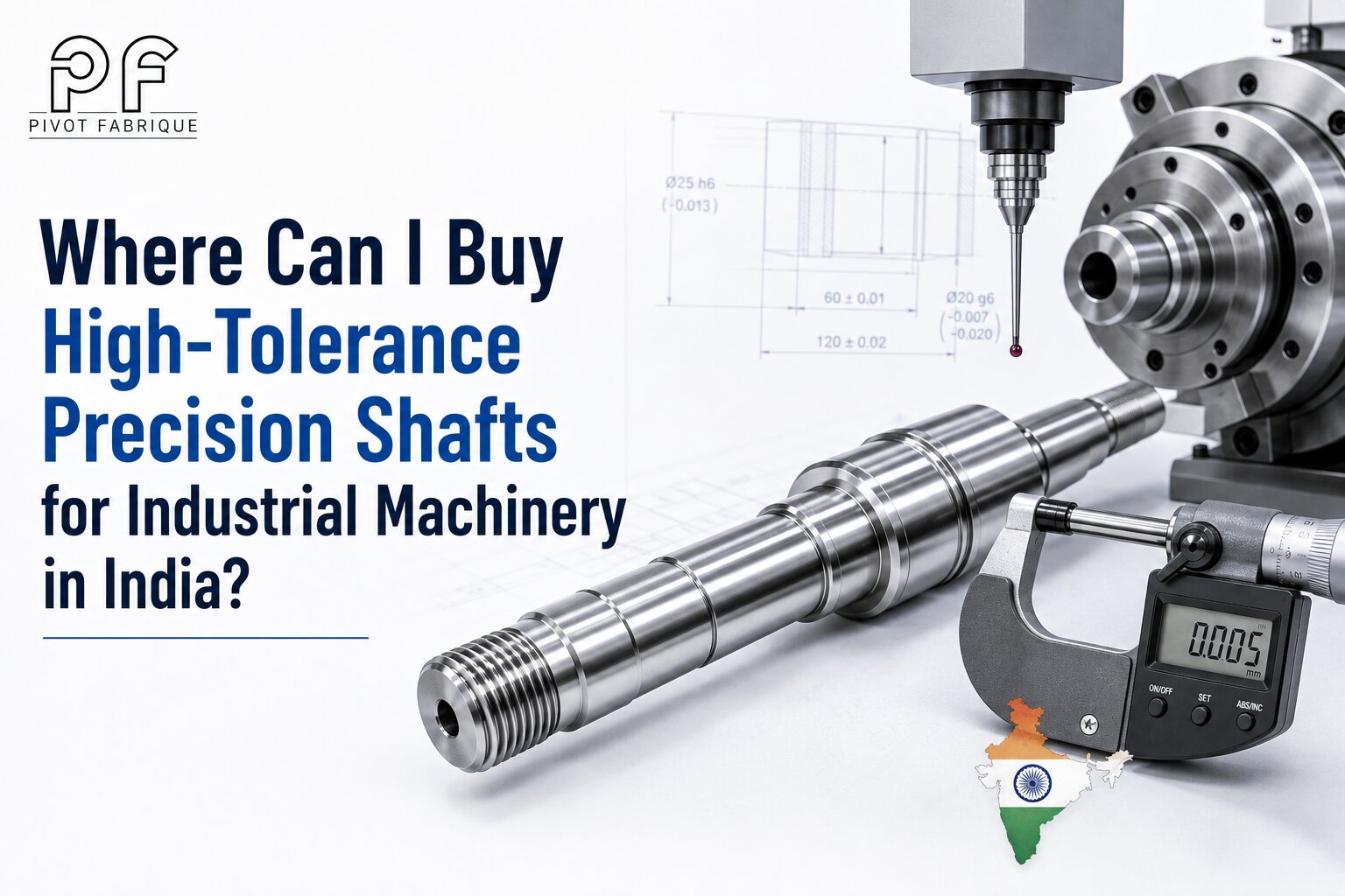 Where Can I Buy High-Tolerance Precision Shafts for Industrial Machinery in India?